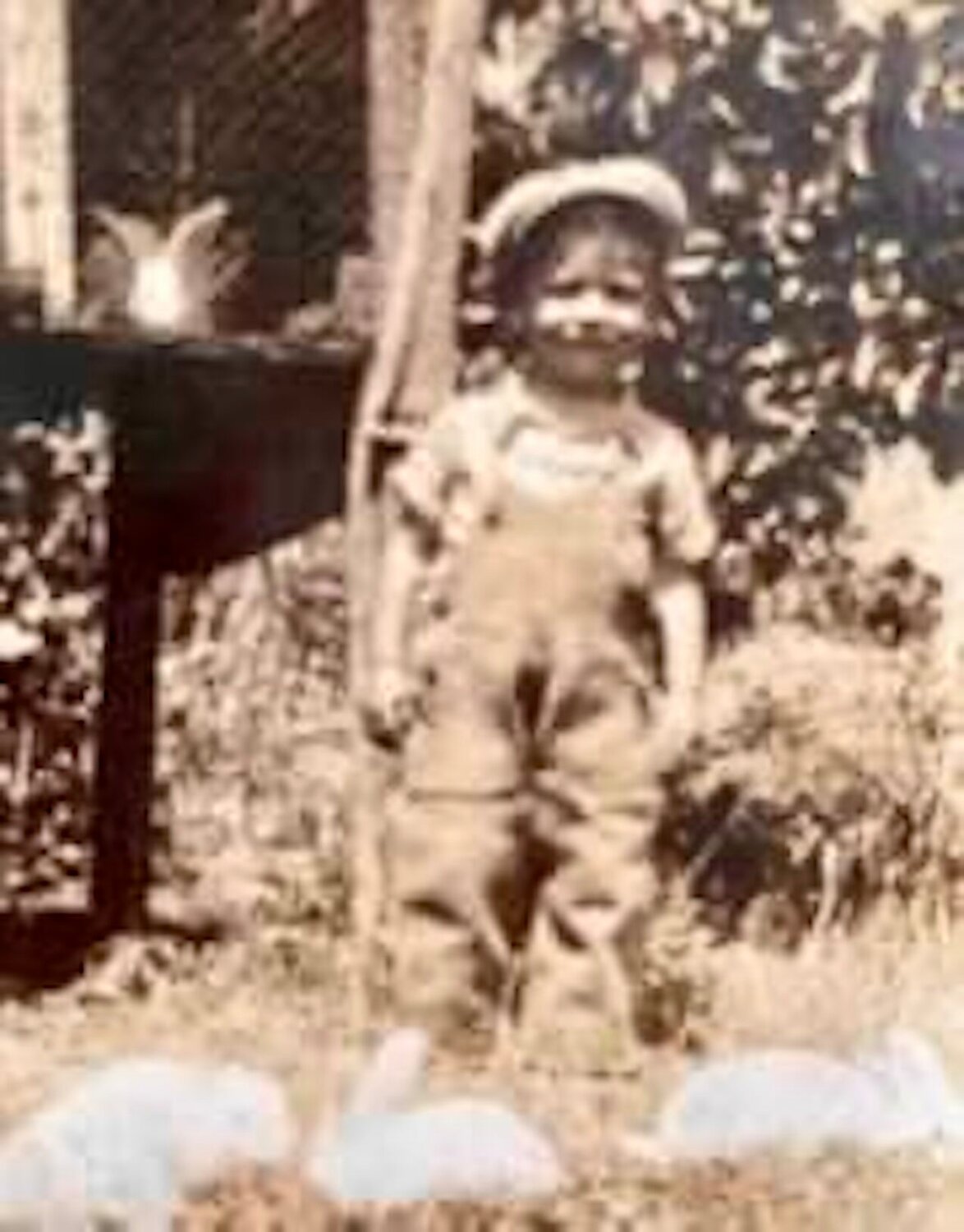 Bill as a young boy in growing up in Pomona.